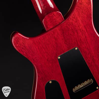 PRS 40th Anniversary Custom 24-08 Semi-Hollow Limited Edition - Charcoal Cherry Burst image 12