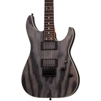 Schecter 3951-SHC C-1 Standard 6 String RH Electric Guitar - Charcoal Satin image 1