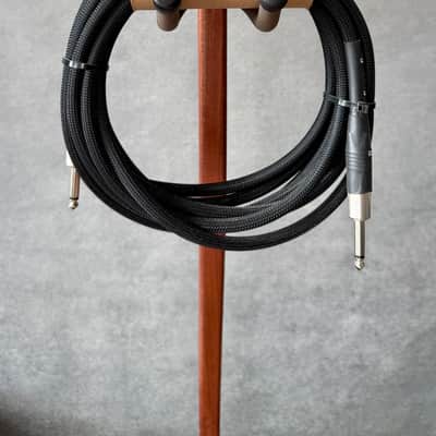 Rattlesnake 15' Standard Black Instrument Cable – Straight to Straight (Authorized Dealer) image 1