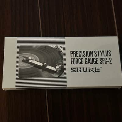 Shure SFG-2 Precision Stylus Force Gauge Tracking Scale w/ Original Box image 2