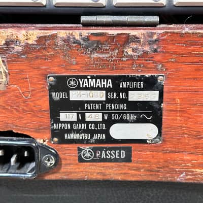 Yamaha PM-1000 16-Channel 4-Bus Mixing Console 1970s - Black image 14