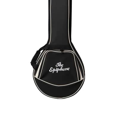 Epiphone Mastertone Classic 5 String Banjo Natural with Gig Bag image 9