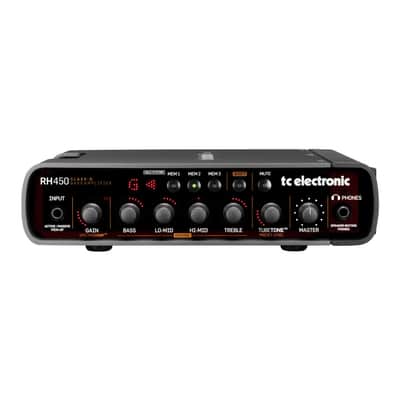 tc electronic RH 450 ベース ベースアンプヘッド TC Electronic RH450 450w Bass Amp Head | Reverb