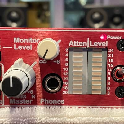 ATI 8MX2 8x2x8 Mic Pre Mixer- Red image 3