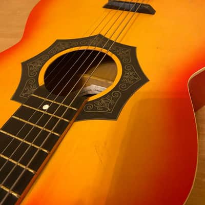 Orfeus Plovdiv Acoustic Guitar Bulgarian Orpheus 6 String Vintage image 8