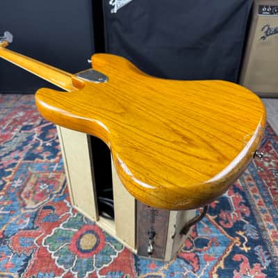 Fender USA Jazz Bass Ash Nitro Refinish DiMarzio PAF Pickups Hard Case - 1979 image 15