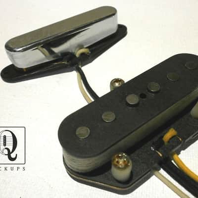 Telecaster Pickups Relic SET 1955 - 59 Aged Tele Vintage Correct Hand Wound by Q 56 57 58 59 image 1