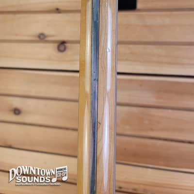 ALUMINUM NECK Early 80s Kramer DMZ-4000 Electric Bass with Kramer Hard Case - Natural, 9lbs 12oz image 10