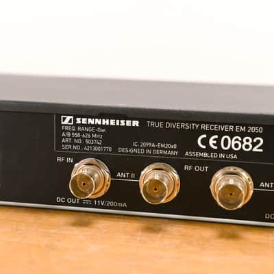 Sennheiser EM 2050 Dual Wireless Receiver - 558-626 MHz CG012PZ image 10