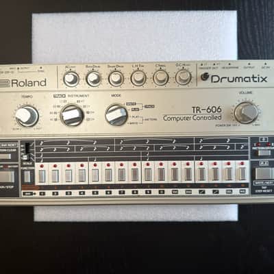 Roland TR-606 Drumatix 1980s - Silver image 1