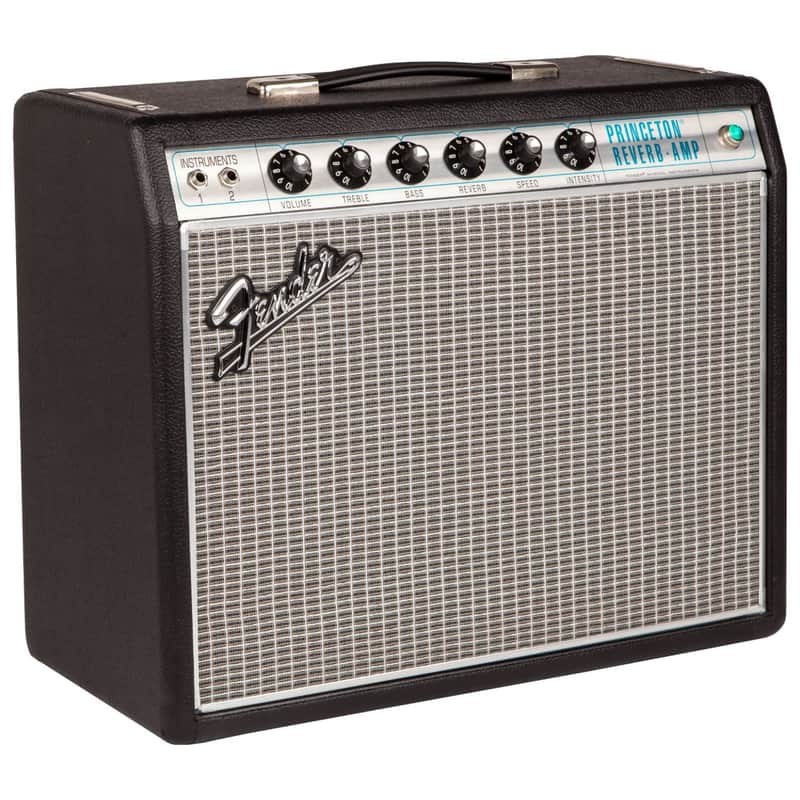 Fender '68 Custom Princeton Reverb-Amp 12-Watt 1x10" Guitar Combo image 2