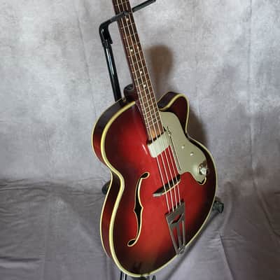 Vintage East German Long Scale Acoustic Jazz Bass – Big Fat 70s Tone! image 5