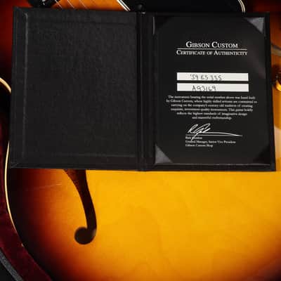 Gibson Custom Shop Historic Collection 1959 ES-335 Reissue Gloss Vintage Sunburst [A93169] (06/01) image 2