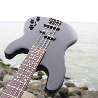 Fender  P-J Bass (Precision Jazz Special) Japan Duff PJ-555 JV  1984  Black image 11