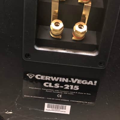 Cerwin Vega CLS 215 (pair) Home Theater floor speakers image 3