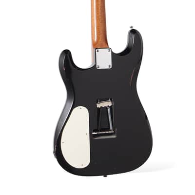 Fiam Guitars Mirari 2023 - Aged Black / 4 Button Tornipulator - By past Ronin luthier Izzy Lugo. NEW (Authorized Dealer) image 8
