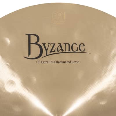 Meinl B16ETHC Byzance Traditional Hammered Crash 16" - Crash Cymbal image 4