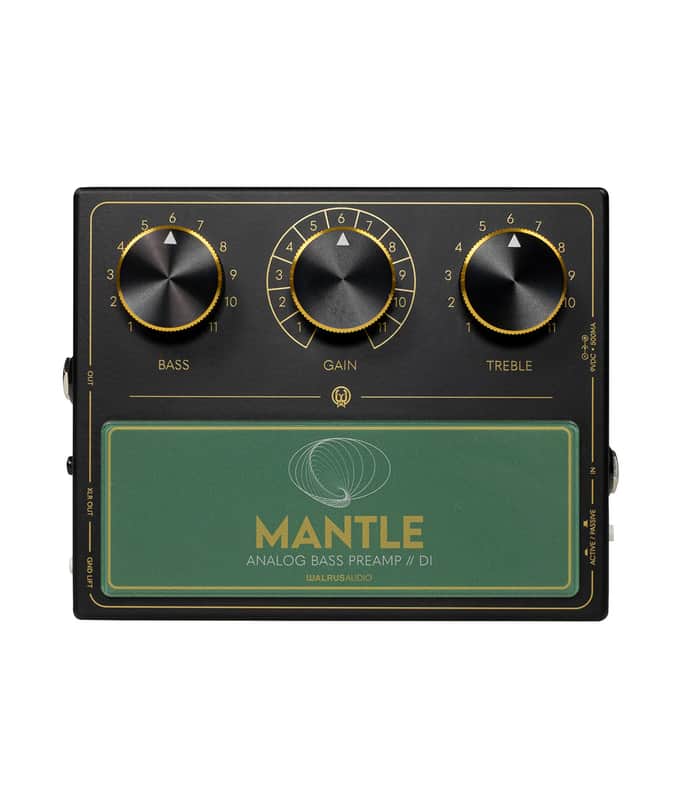 Walrus Audio Mantle Analog Bass Preamp / DI Pedal image 1