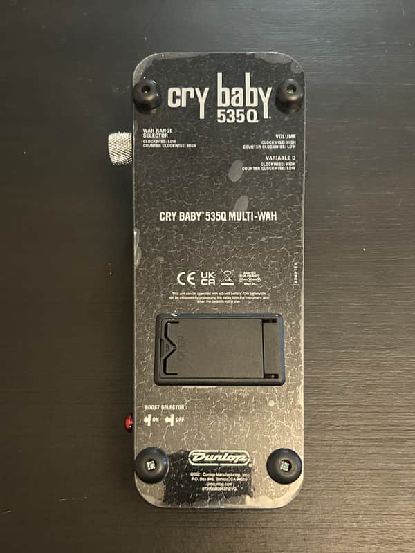 Dunlop 535Q Cry Baby Multi-Wah 1994 - Black - Excellent