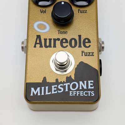 Milestone Effects Aureole Fuzz MK1 Bender Style Germanium Philips 2N280 OC71 TI Texas Instruments 2G308 280 71 308 R.01 Tone MkI Tonebender image 2