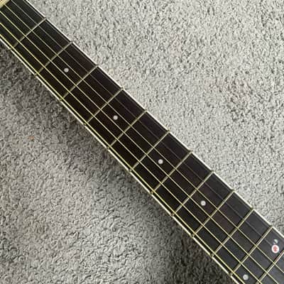 Blue Burst Cutaway Acoustic Guitar, 40 Inch, 20 Frets image 10