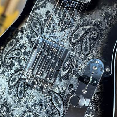 Fender MIJ Limited Edition Paisley Telecaster 2024 - 2025 - Black Paisley image 11