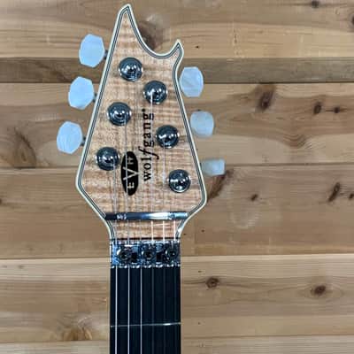 EVH Wolfgang USA Electric Guitar - Natural 5A Flame Top image 3
