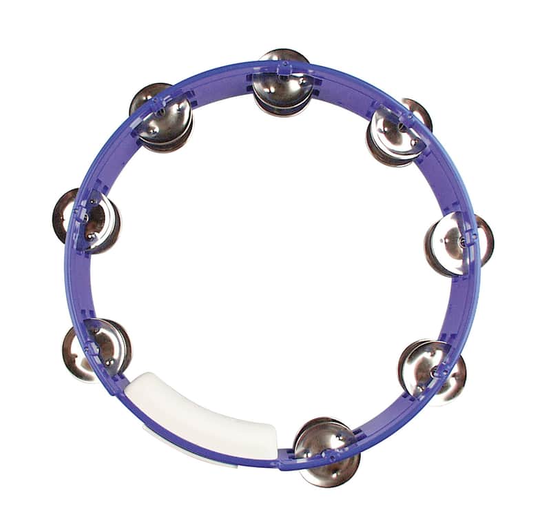 Blue 10" Tambourine image 1