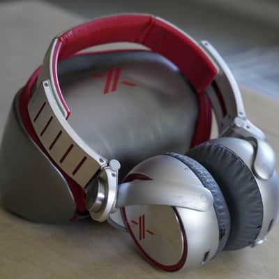 Sony MDRX10/RED Simon Cowell X Headphones with 50mm Diaphragms image 1
