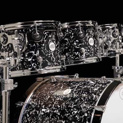 DW Design Series 6pc Shell Pack - Black Lightning Limited Edition image 6