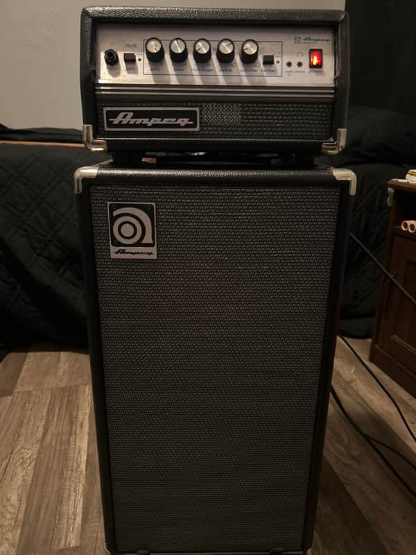 Ampeg Micro-VR 200 2x10 amp stack 2023 image 1
