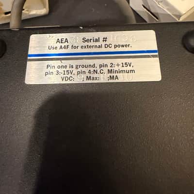 AEA MS 38 Active m/s matrix image 4