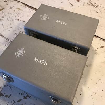 MINT Neumann M49 Stereo pair (consecutive serials) plus all extra's DREAM-PAIR! image 14