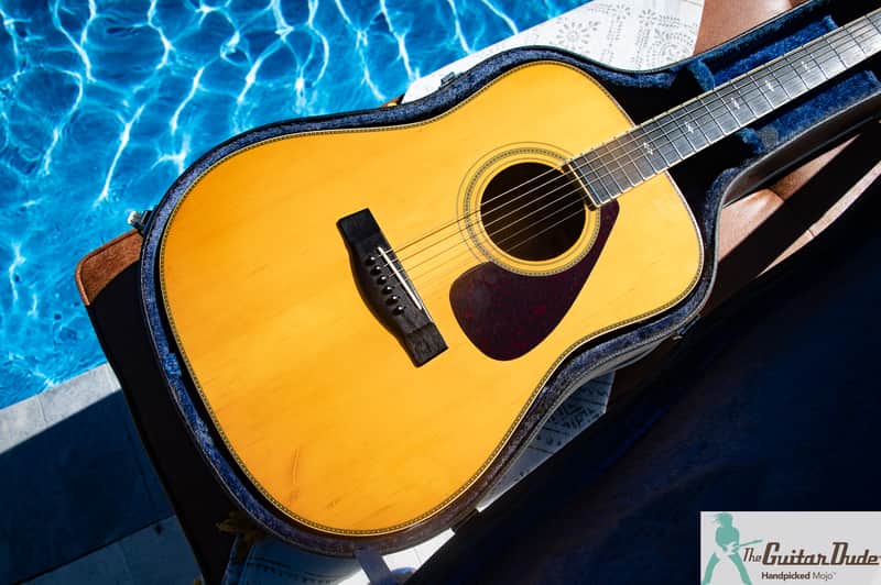 1977 Yamaha L-8 Dreadnought Acoustic - Natural - Luxury Series - Premium Quality Japan Mojo - Pro Set Up w Perfect frets/Action/Intonation! image 1