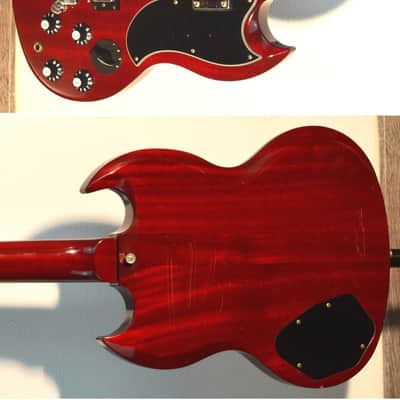 Orville SG Bass EB-3 1998 Heritage Cherry image 3