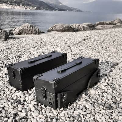 (2x3U) 6U Eurorack Case Powered, 84 or 104 hp, modular synthesizer, patched resealable image 4