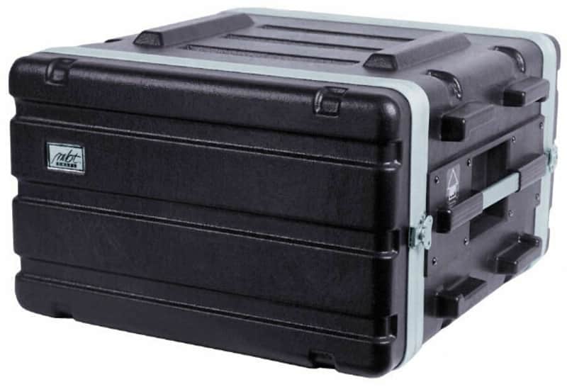 MBT 6-Space 6U Lightweight ABS Molded Plastic Rack Mount Road Tour Case image 1