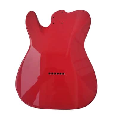 Red Alder Telecaster Tele Style Guitar Body image 4