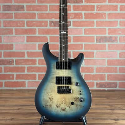 PRS SE Custom 24-08 Exotic Electric Guitar - Lake Blue Midnight Burst image 1
