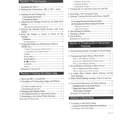 Roland GR-1 — Owners Manual User Guide Instructions — 220 Pages — USA Made image 2