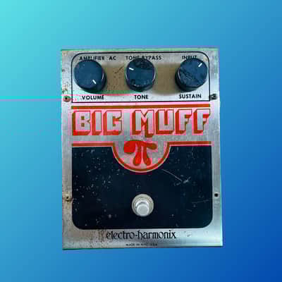 ギター Electro-Harmonix BIG MUFF V3 Electro-Harmonix Big Muff Pi V3 (Red & Black) | Reverb UK