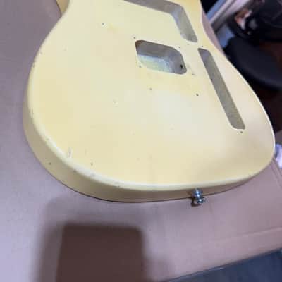 Vintage Telecaster Style Electric Guitar Body Import Blonde image 3
