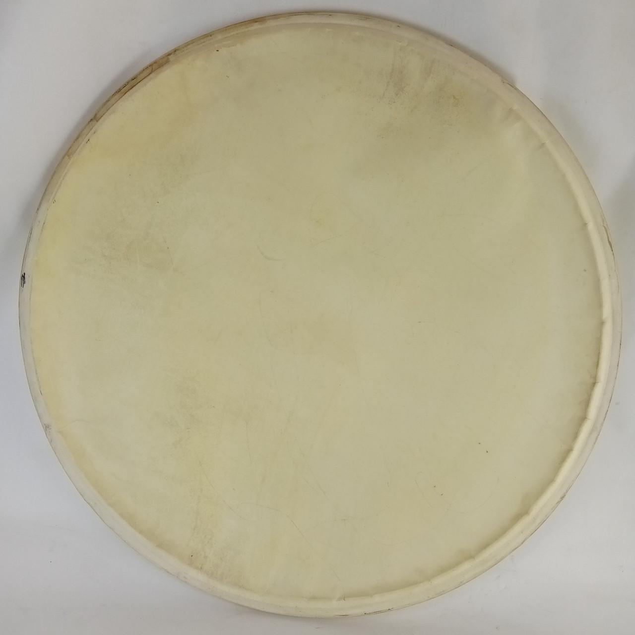 Gretsch 22"Calf Skin Bass Drum Head Broadkaster Professional Quality Vintage 50s — main photograph