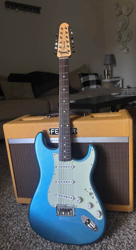 Fender 2024 MIJ Limited Stratocaster XII (Lake Placid Blue) image 1