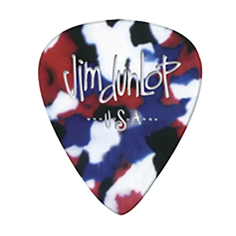 Dunlop 483P06MD Celluloid Standard Classics Medium Guitar Picks (12-Pack) image 1
