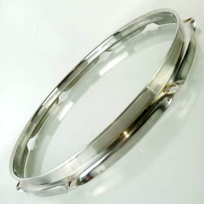 Pearl 12"8Lug Stainless Steel Masters Studio Hoop 2.3mm Tom Drum Batter Rim94-95 image 3