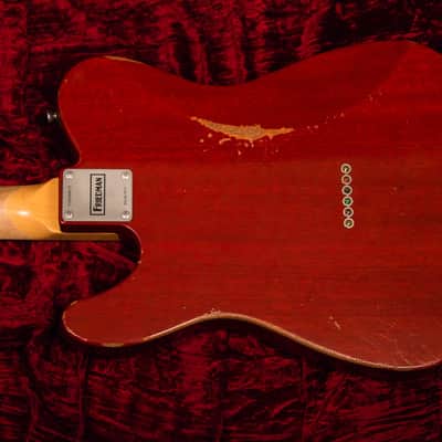 Friedman Vintage T with Classic 90's - Trans Red Telecaster Electric Guitar image 7