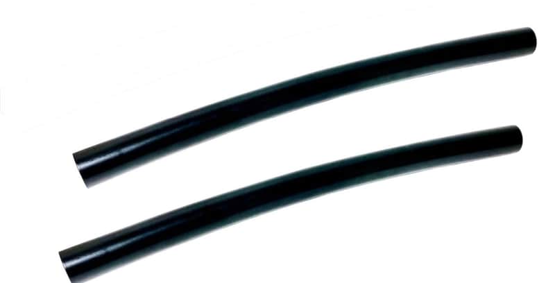Set of 2 Roland 22” Curved Rack Tube Black 1.5” Diameter image 1
