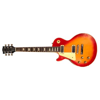 Gibson Les Paul Deluxe LEFTY 1978 - Cherry Sunburst Mini HB image 1