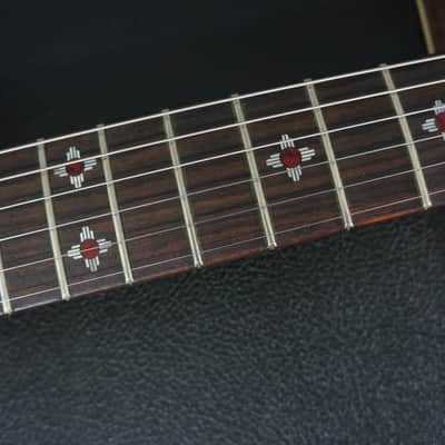 Knaggs Guitars Choptank Hollowbody in Lemon Cherry Burst with 15th Ann Navajo Sun Package image 11